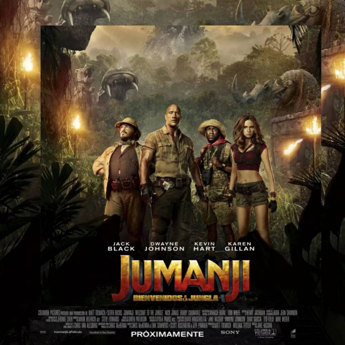 Fashion JUMANJI 2 TRAILER EL SIGUIENTE NIVEL 