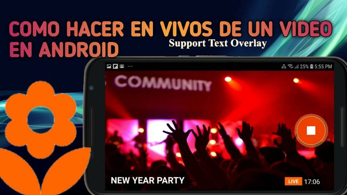 Moda Como hacer en vivos de un video en android 