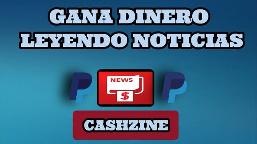 Cashzine APP para ganar DINERO a Paypal