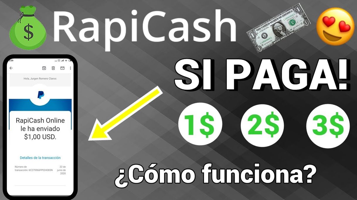 Social RAPICASH! Nueva Web PAGANDO!