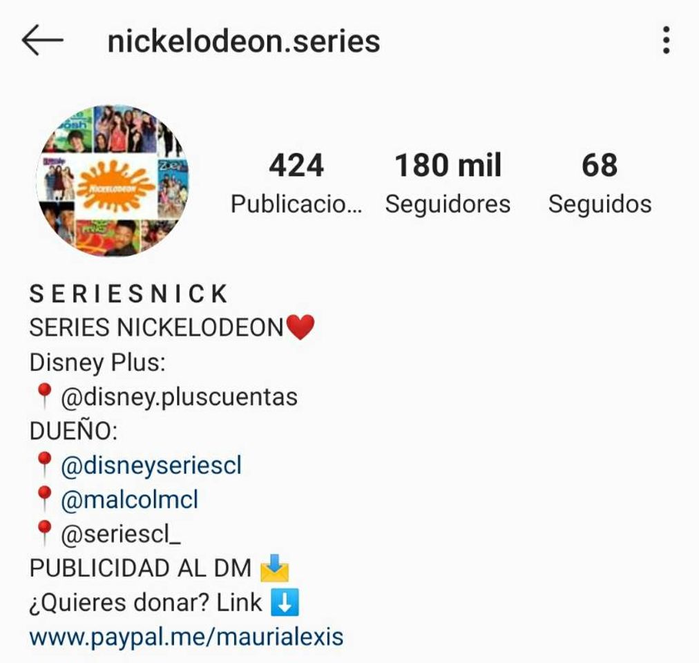 Moda Nickelodeon.series 