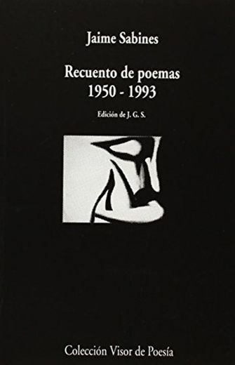 Recuento de Poemas. 1950 - 1993: 853