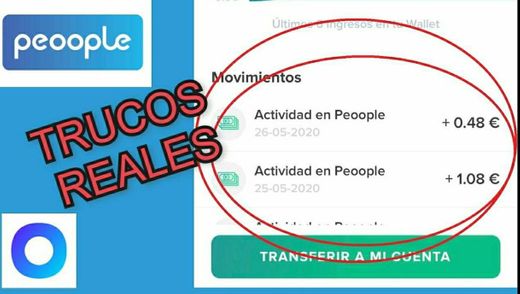 TRUCOS PEOOPLE App | ESTRATEGIA para generar más dinero en P