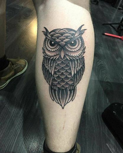 Tatuaje de búho 