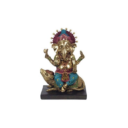 Home Gadgets Figura Decorativa Ganesha Resina 28 cm