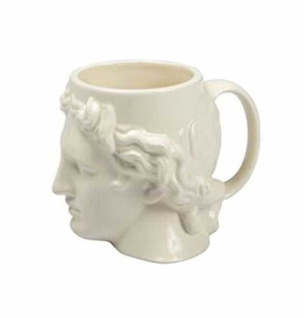 Social qnmbdgm Taza   400 ml deídolo Griego Antiguo Taza de Apolo Creativa Taza de Agua