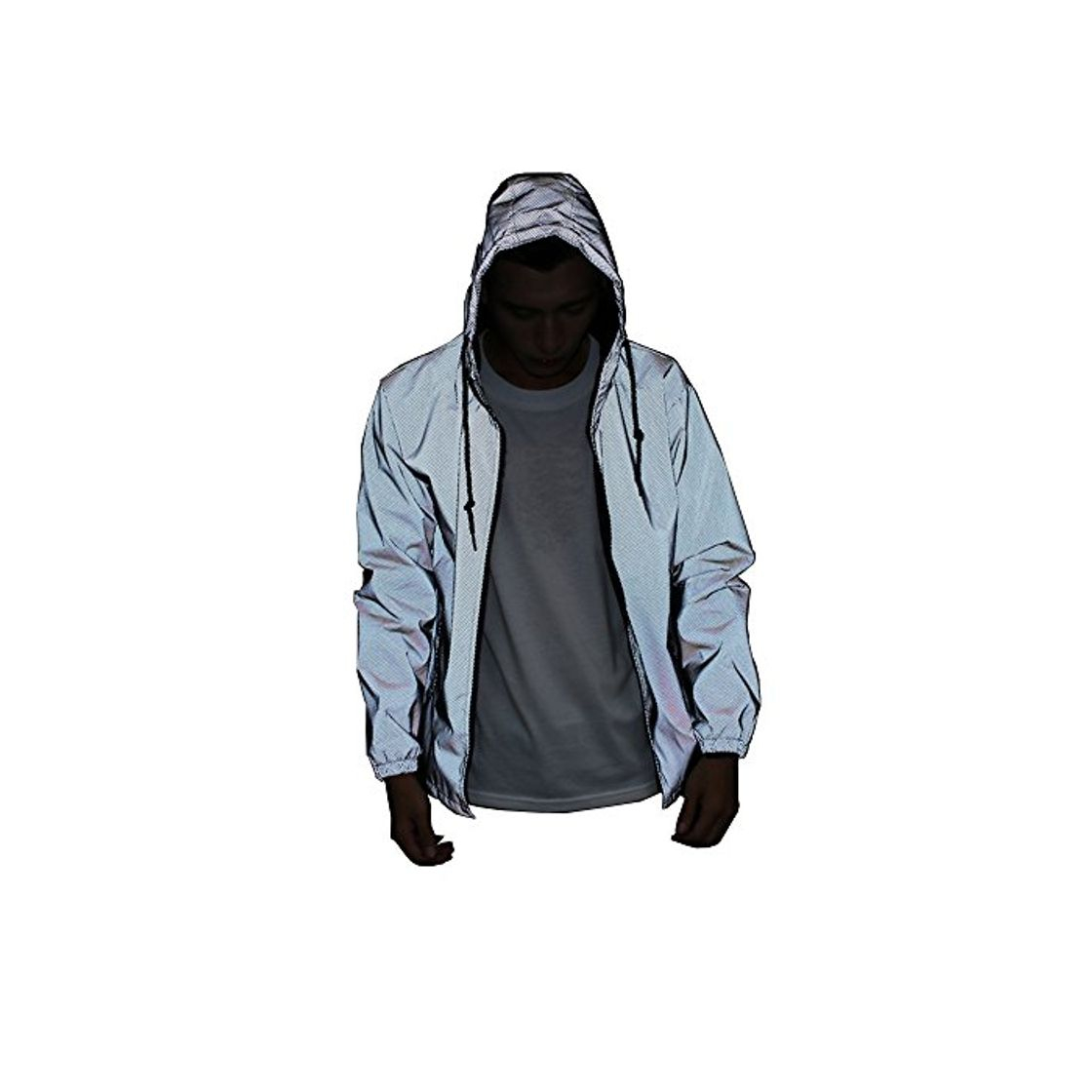 Social NewL Chaqueta Reflectante de Alta Visibilidad indicada para Correr