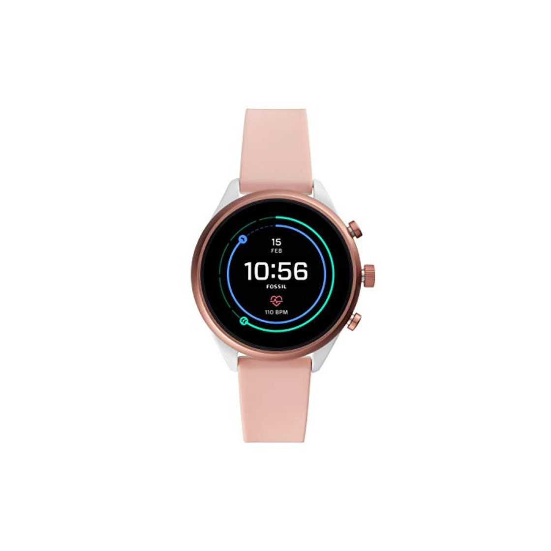 Social Fossil Reloj de Bolsillo Digital FTW6022