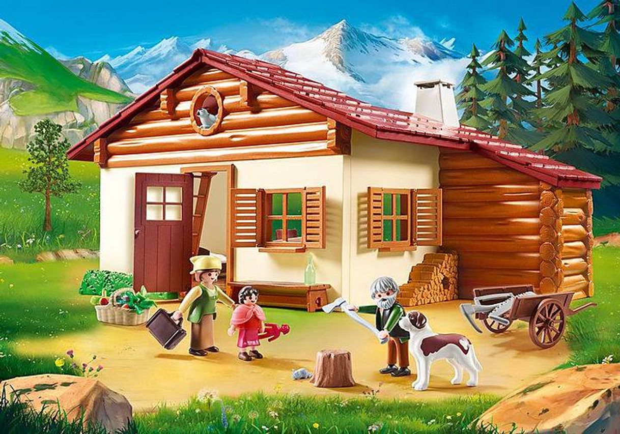 PLAYMOBIL. Heidi. Cabaña de los Alpes
