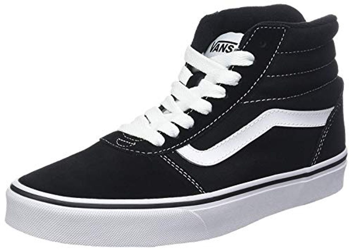 Moda Vans Ward Hi, Sneaker para Hombre, Negro