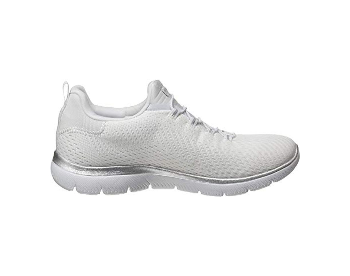 Fashion Skechers Summits, Zapatillas para Mujer, Blanco