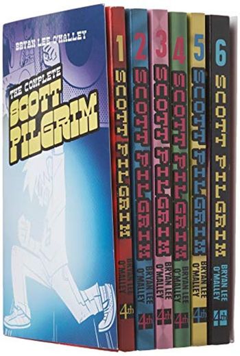 Scott Pilgrim 6 Books Collection Set (Scott Pilgrim's Precious Little Life, Scott Pilgrim vs the World, Scott Pilgrim and the Infinite Sadness, Scott Pilgrim Gets it Together, Scott Pilgrim vs the Universe, Scott Pilgrim's Finest Hour)