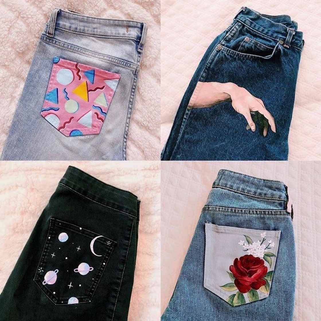 Moda Customização de roupas 😍