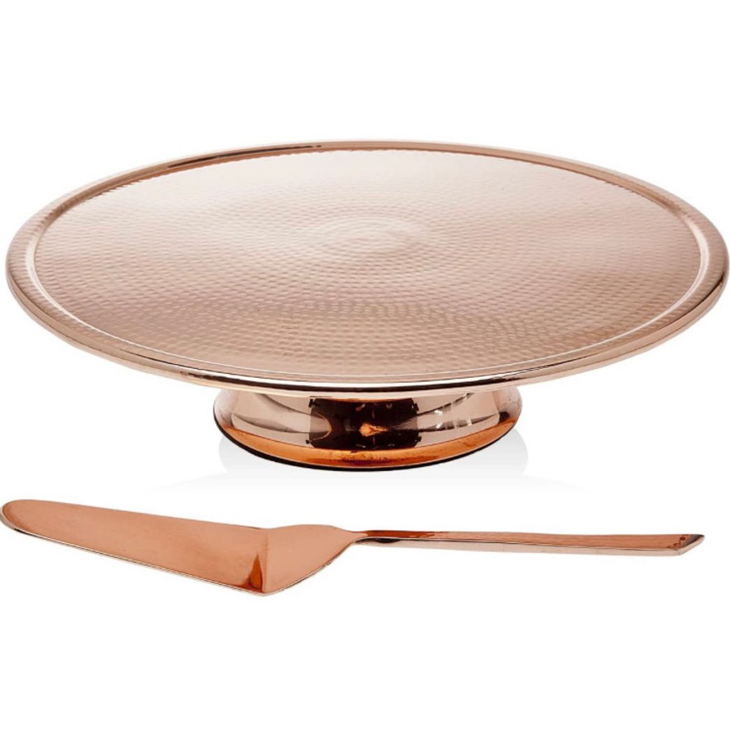 Social Base para pastel rose gold