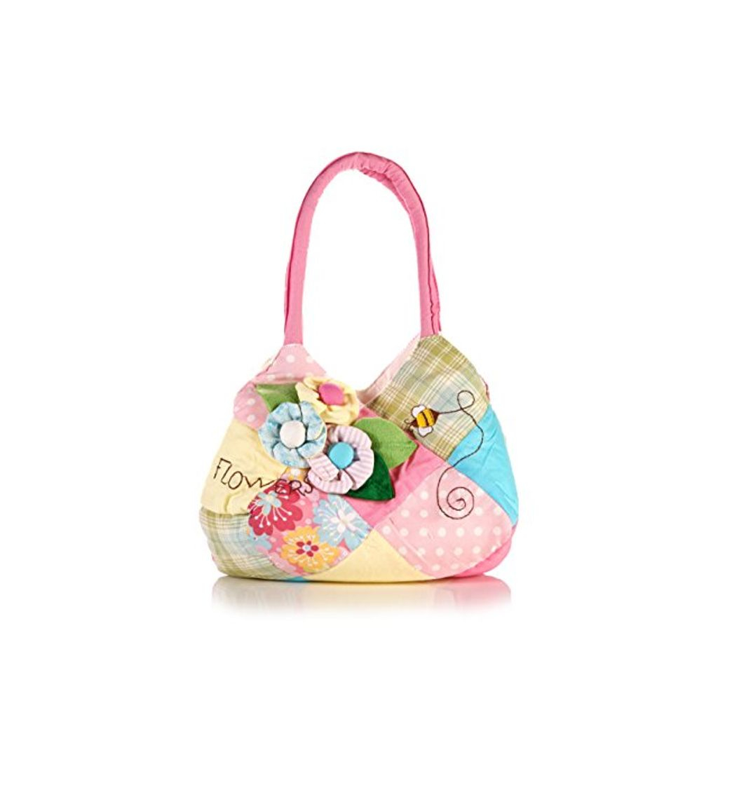 Fashion My Doll Bolso asa de Mano Patchwork Rosa