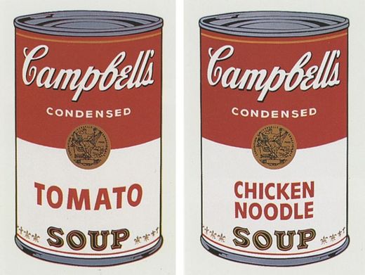 Campbell's Tomato Soup Can (1981), Signed By Andy Warhol