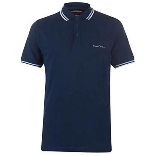 Pierre Cardin - Polo de manga corta para hombre