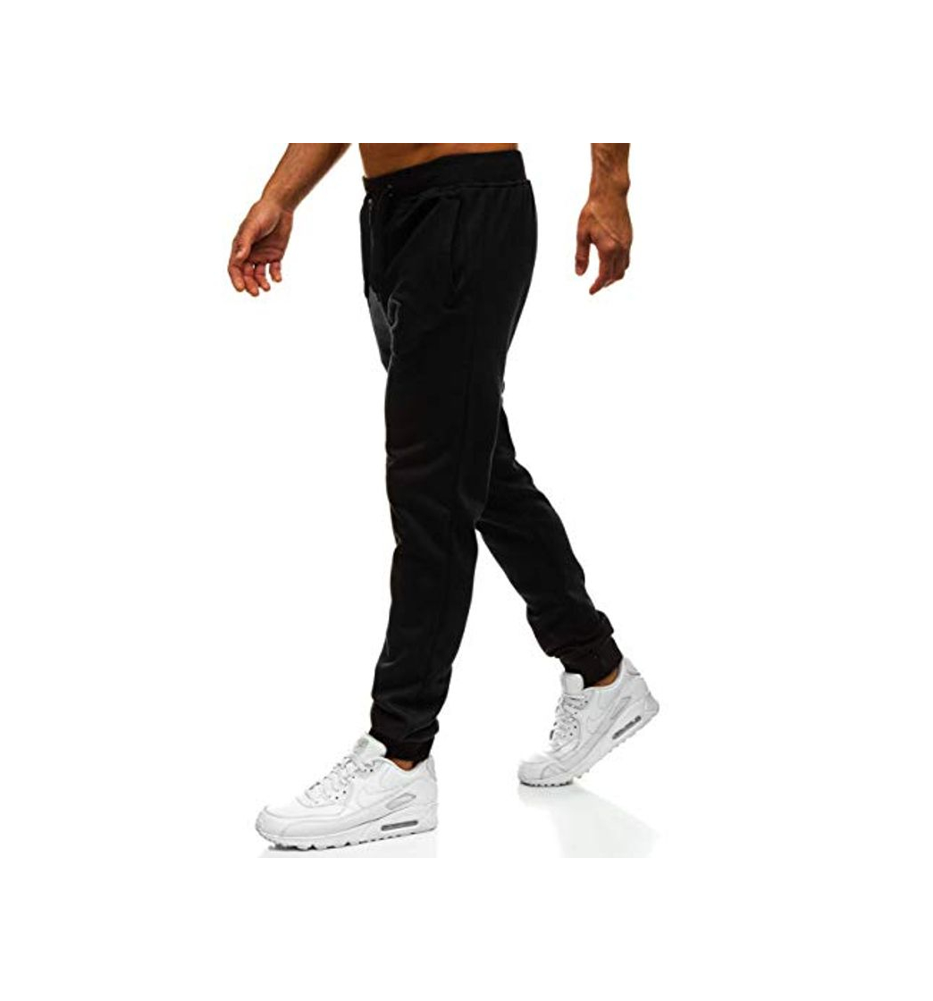 Fashion BOLF Hombre Pantalón Jogger Deportivo Jogging Entrenamiento Deporte Estilo Urbano J