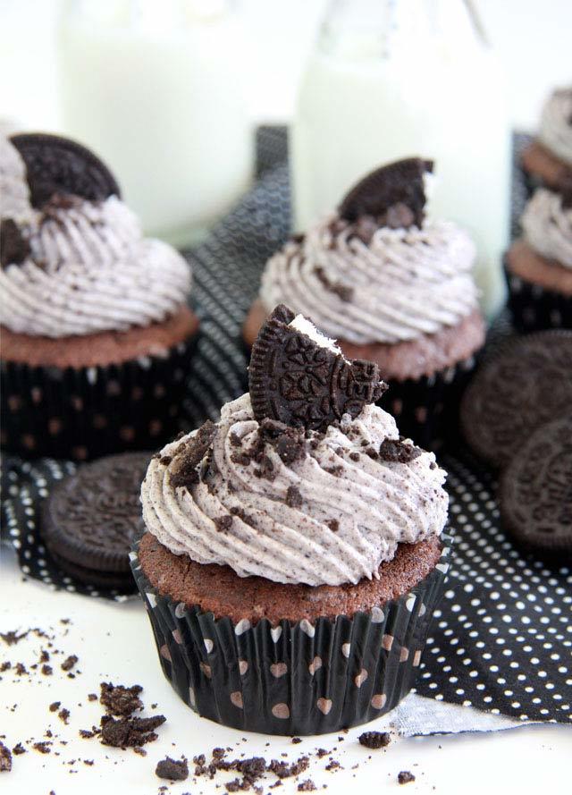 Moda Muffins de Oreo.