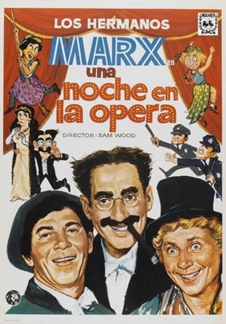 Película Una noche en la ópera