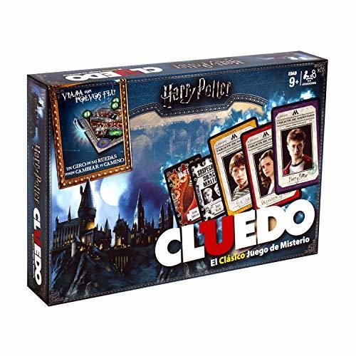 Winning Moves Cluedo Harry Potter 40X26-+9 Años, multicolor, Sin tañosllaños