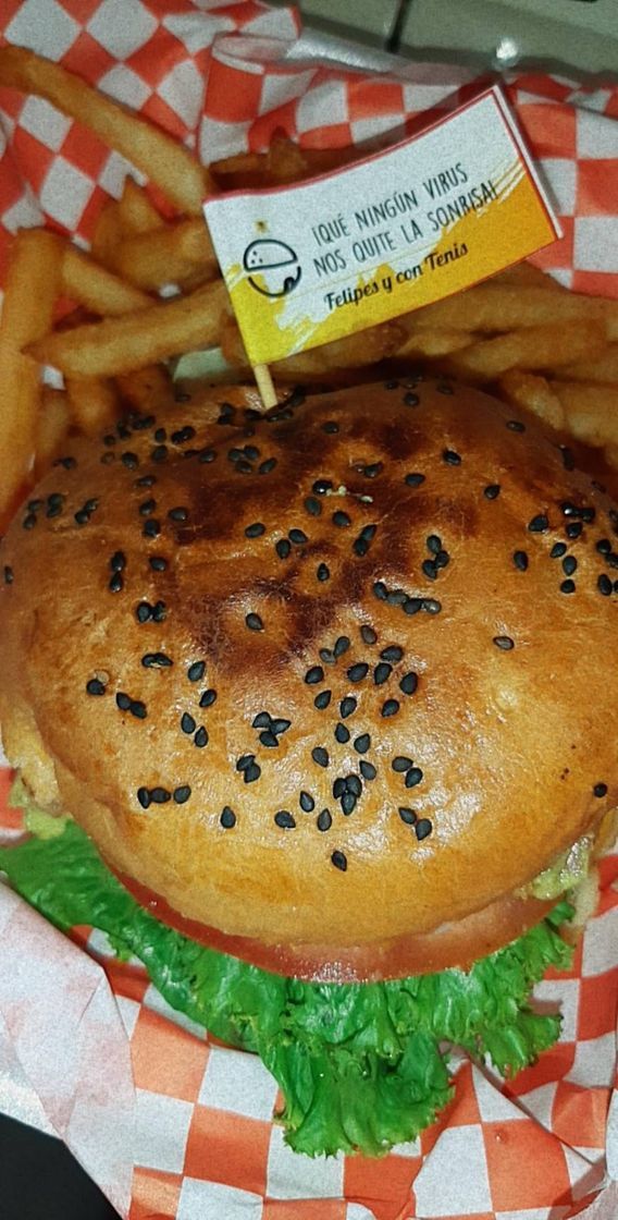 Restaurantes Felipes y con tenis burger shop