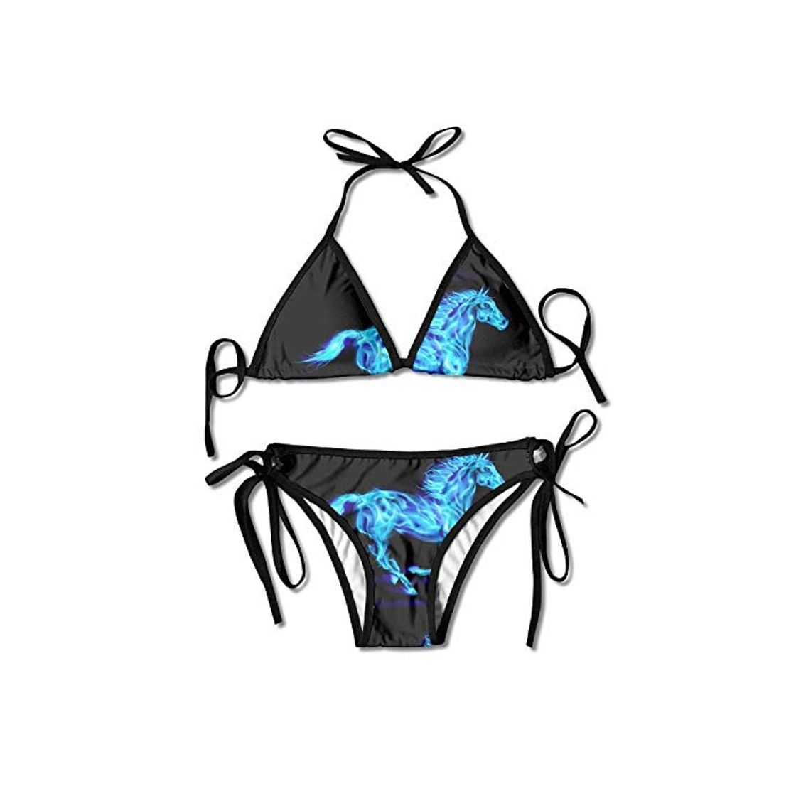 Moda Sexy Women Cool Horse Sexy Bikini Swimsuit Suit Set Triangle Swimwear