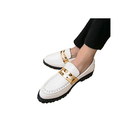 Zapatos de Vestir de Negocios para Hombres Mocasines Impermeables con Punta Puntiaguda Impresos Zapatos de conducción Suelas de Goma Resistentes Mocasines Casuales Masculinos