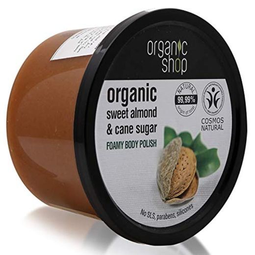Organic Shop Almendra Dulce Exfoliante Corporal Espumoso