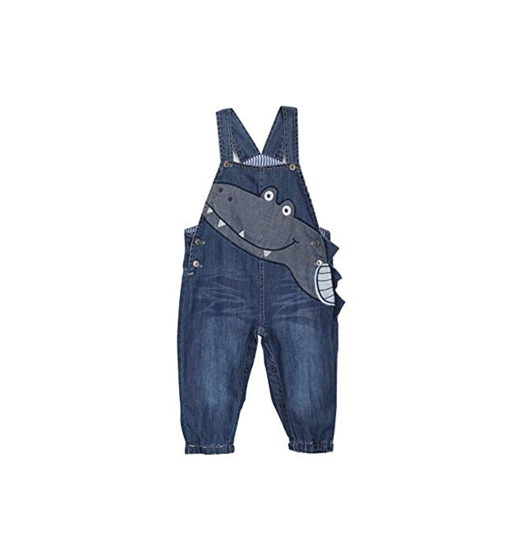 Moda Bebé Niños Niñas Denim Pantalones de Peto Vaqueros Overol Jeans Pantalones con