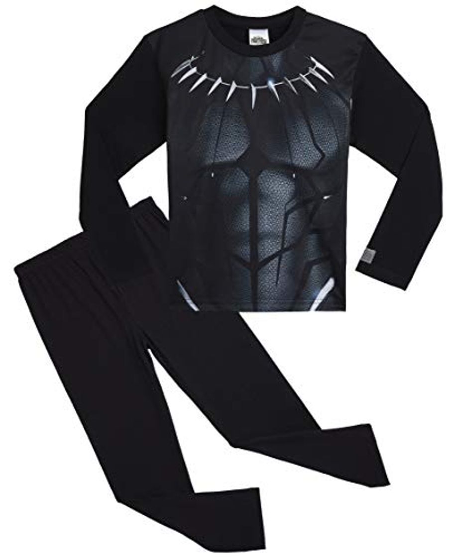 Moda Marvel- Pijamas de Avengers Black Panther para Niños