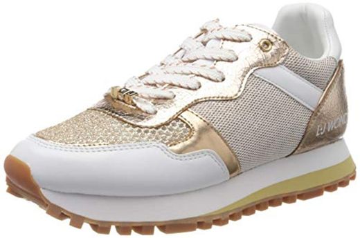 LIU JO Shoes LIU Jo Wonder 2.0, Zapatillas para Mujer, Blanco