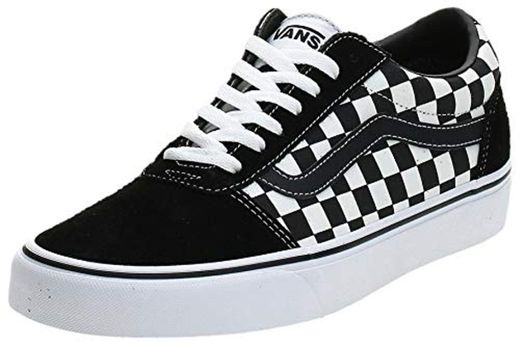 Vans Ward Canvas, Zapatillas para Hombre, Negro