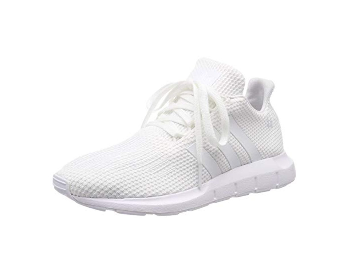 Fashion Adidas Swift Run J, Zapatillas de Gimnasia Unisex Niños, Blanco