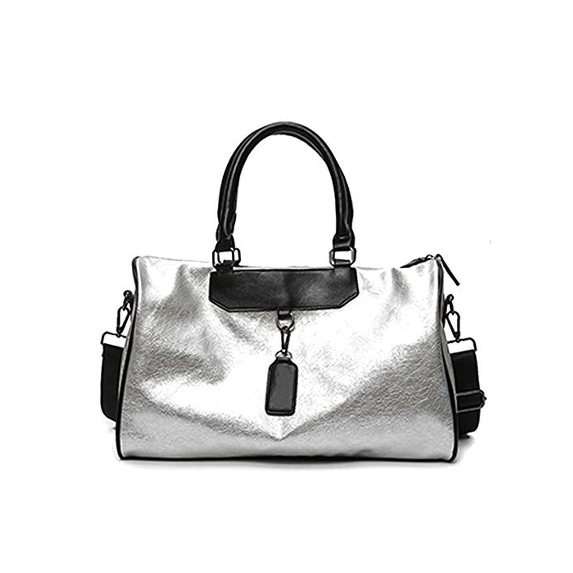 Social SJYMKYC Bolsa Deportiva De Plata Bolsa De Equipaje Para Dama/Bolsas De Viaje/Bolsa