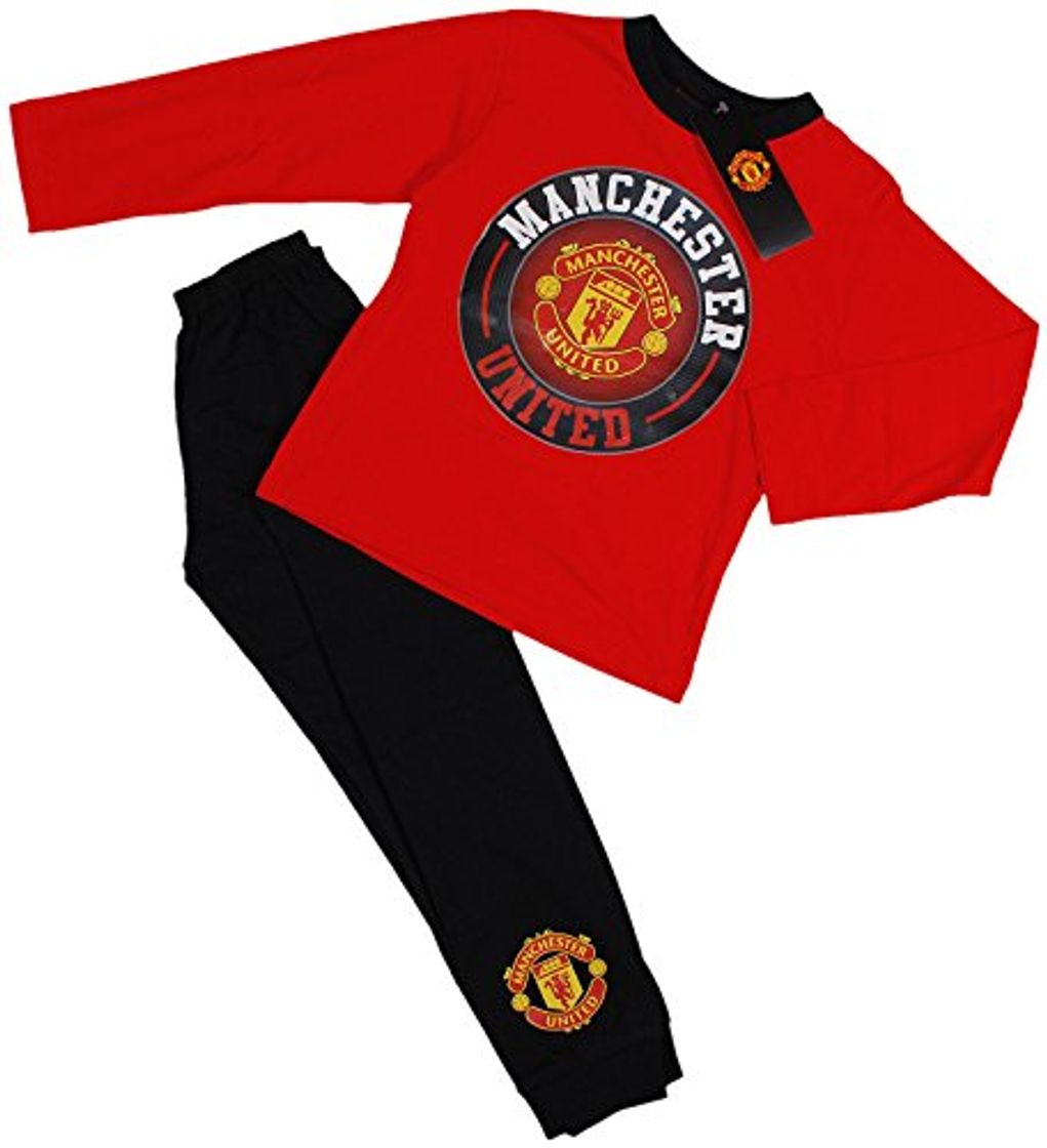 Moda Manchester United Football Club "Crest" Niños pijamas 5-6 años