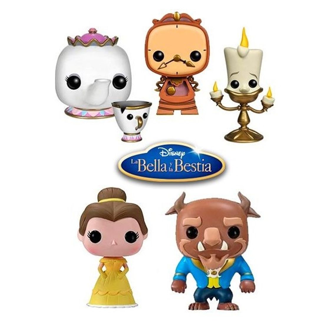 Fashion Funko pop la bella y la bestia