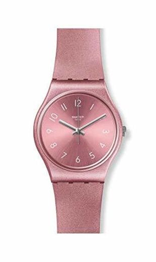 Swatch Reloj Analógico para Mujer de Cuarzo con Correa en Silicona GP161