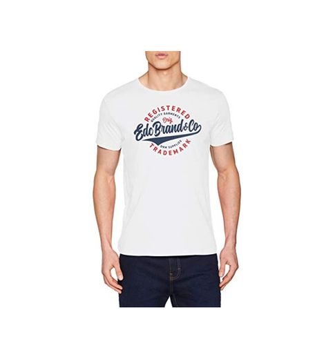 edc by Esprit 999cc2k803 Camiseta, Blanco