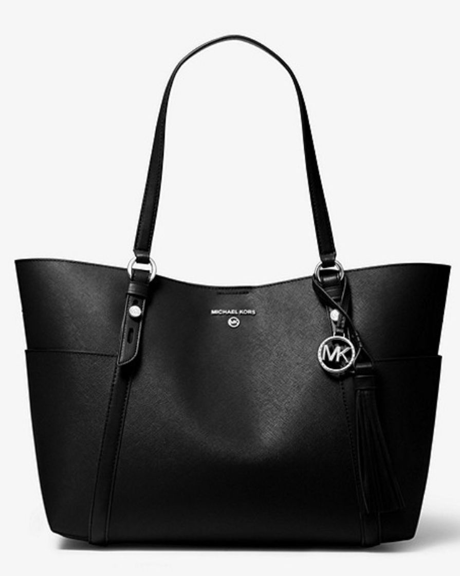 Moda Nomad Large Saffiano Leather Tote Bag