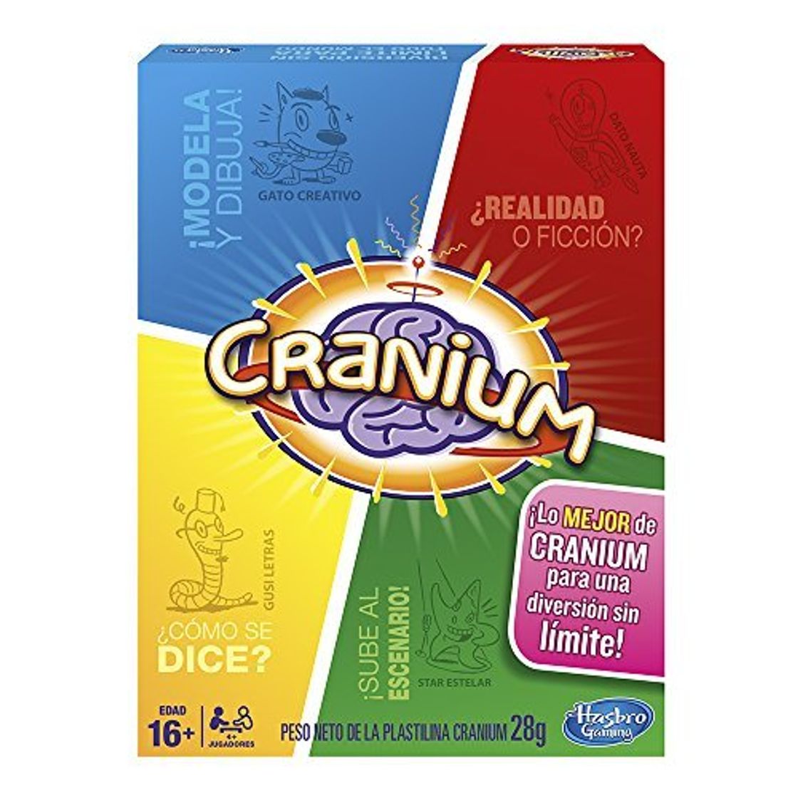 Social M.B Juegos Hasbro Gaming - Juego de Mesa Cranium