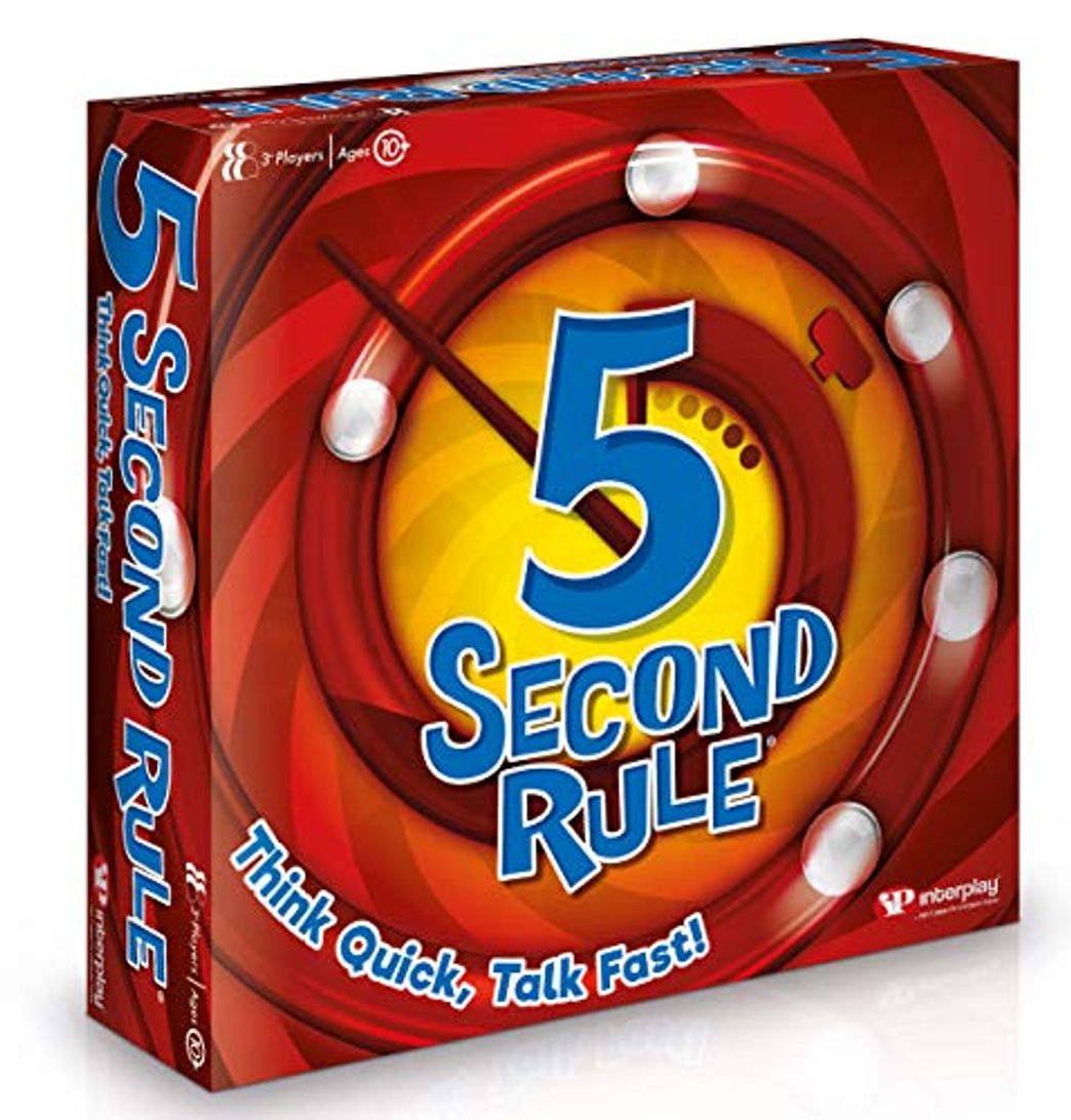 Social 5 Second Rule- Juego de Cartas, Multicolor