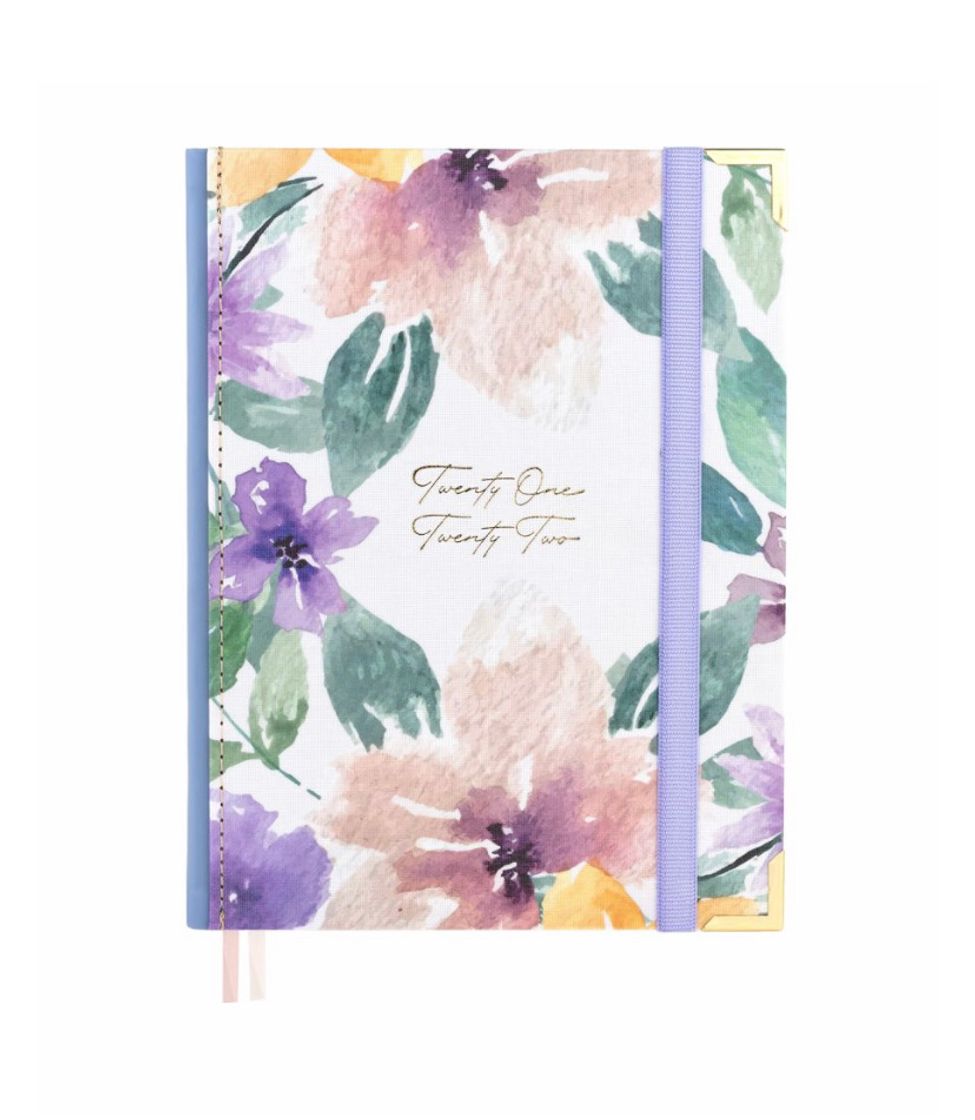 Moda OLIVIA AGENDA 21-22 DAILY BLOOM - Papel de Flor