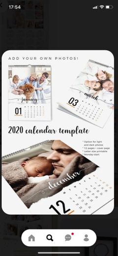 Calendario personalizado