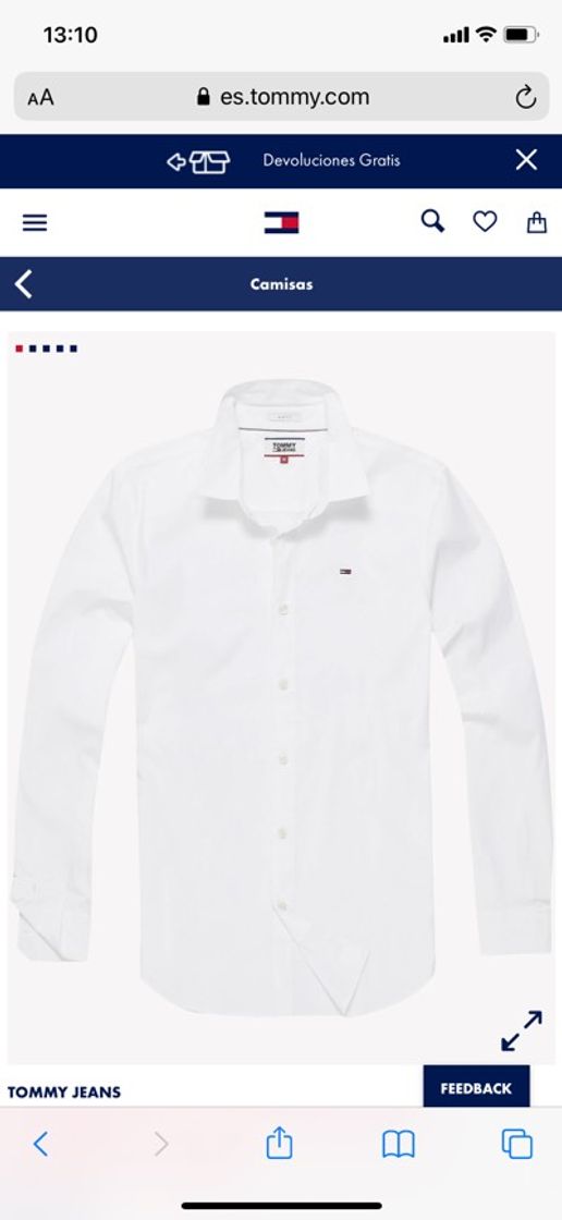 Fashion camisa tommy hilfiger xl en venta | eBay