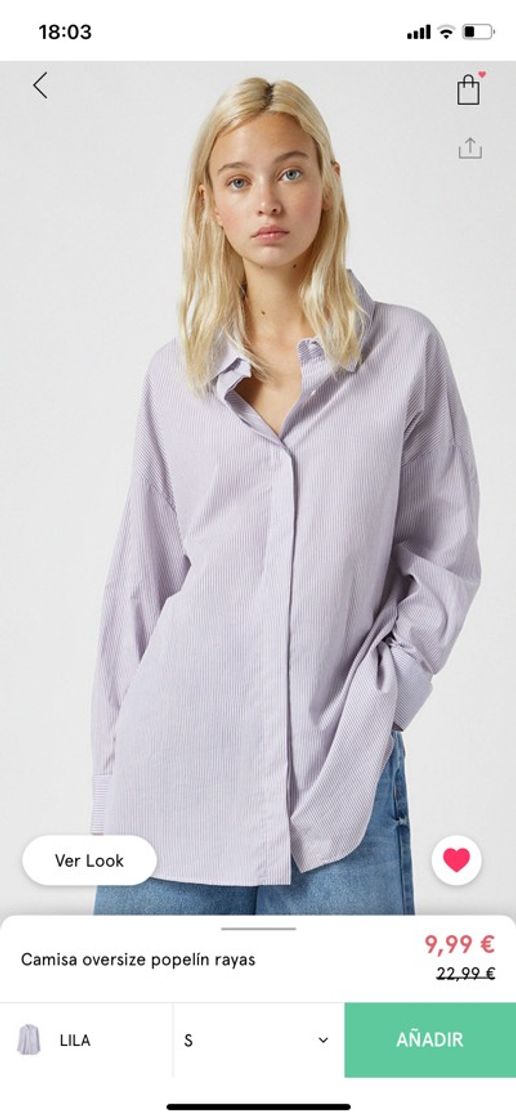 Fashion Camisa oversize 