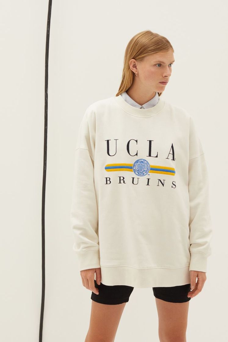 Moda Sudadera con motivo - Blanco/UCLA - MUJER | H&M ES