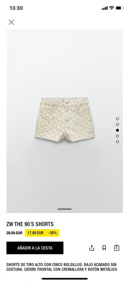 Moda ZW the 90’s shorts 