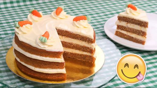 Tarta de Zanahoria | Carrot Cake con Frosting de Queso - YouTube