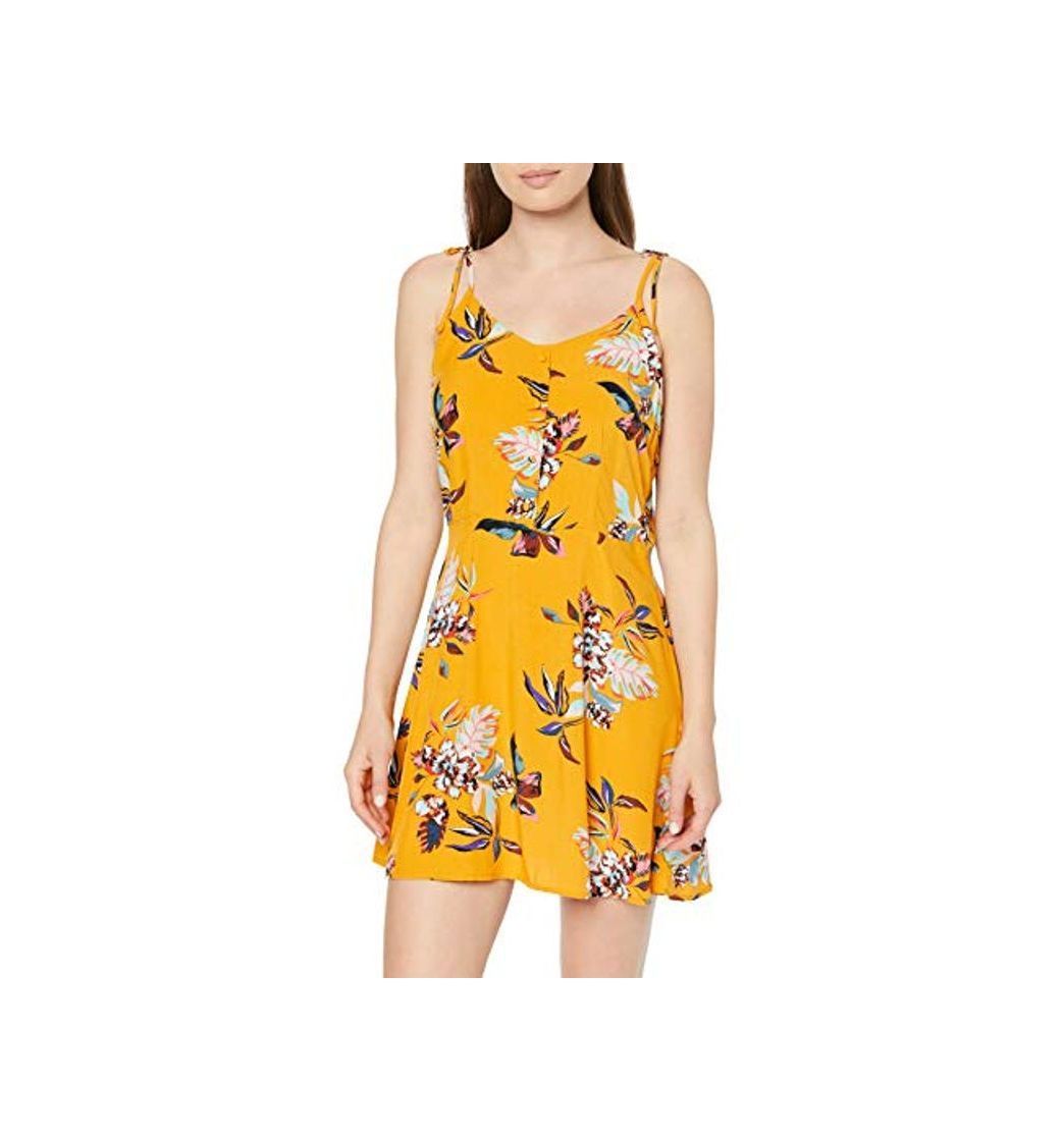 Social Only Onlleah Tie Short Strap Dress Wvn Vestido, Multicolor